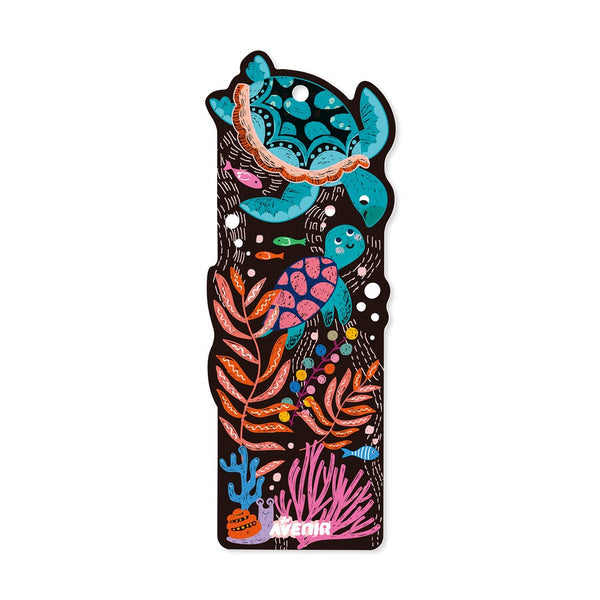 AVENIR SCRATCH ART SEA ANIMAL BOOKMARKS