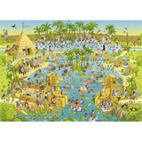 PUZZLE 1000PC HEYE FUNKY ZOO NILE HAB