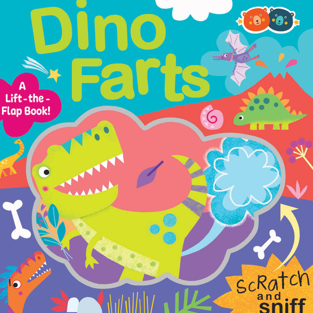 BOOK DINO FARTS