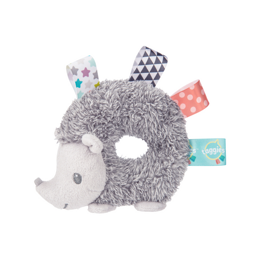 PLUSH MARY MEYER TAGGIES HEDGEHOG RATTLE