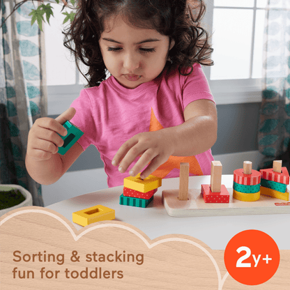 F/P WOODEN SHAPE STACKER