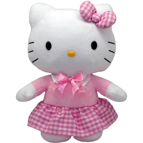 HELLO KITTY 14" PLUSH KITTY WHITE