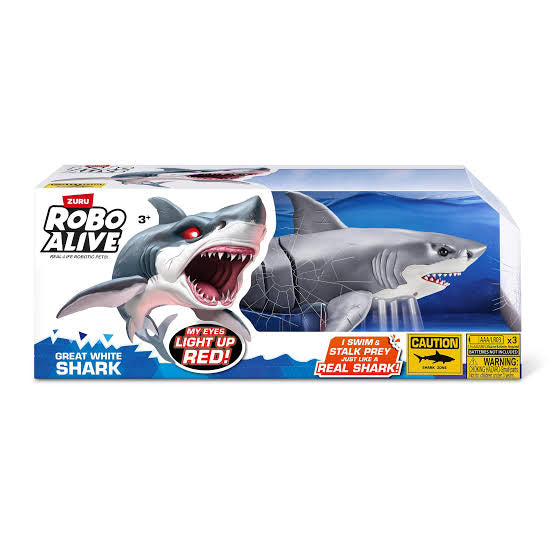 ROBO ALIVE GREAT WHITE SHARK