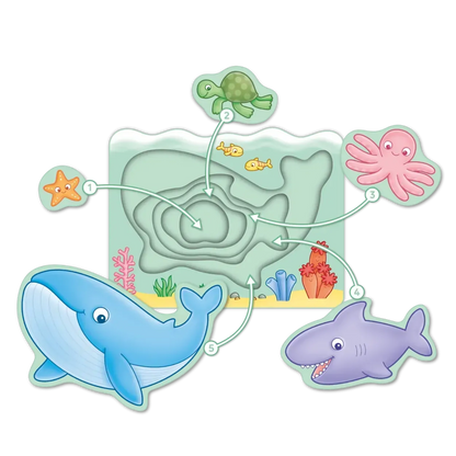 ORCHARD JIGSAW UNDER THE SEA WOODEN