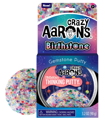 AARON'S PUTTY TRENDSETTERS BIRTHSTONE