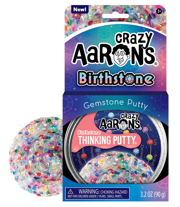 AARON'S PUTTY TRENDSETTERS BIRTHSTONE