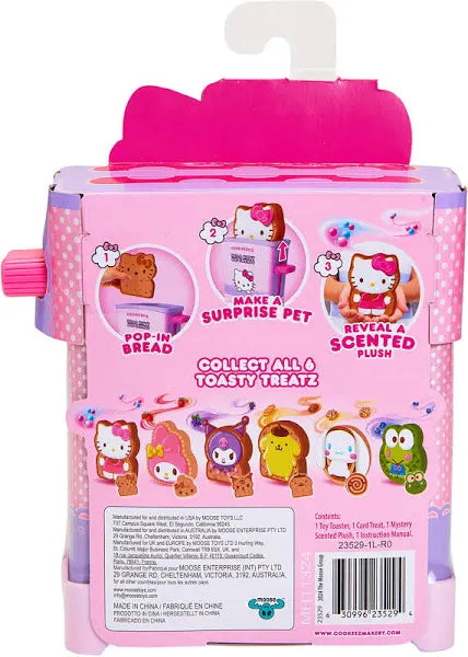 COOKEEZ MAKERY HELLO KITTY TOASTY TREATZ