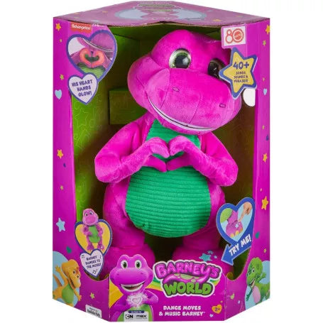 BARNEY DELUXE DANCE MOVES & MUSIC PLUSH