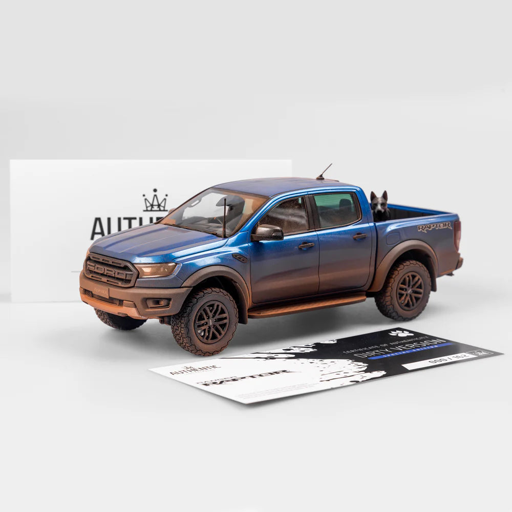 1:18 FORD RANGER VELOCITY BLUE DIRTY