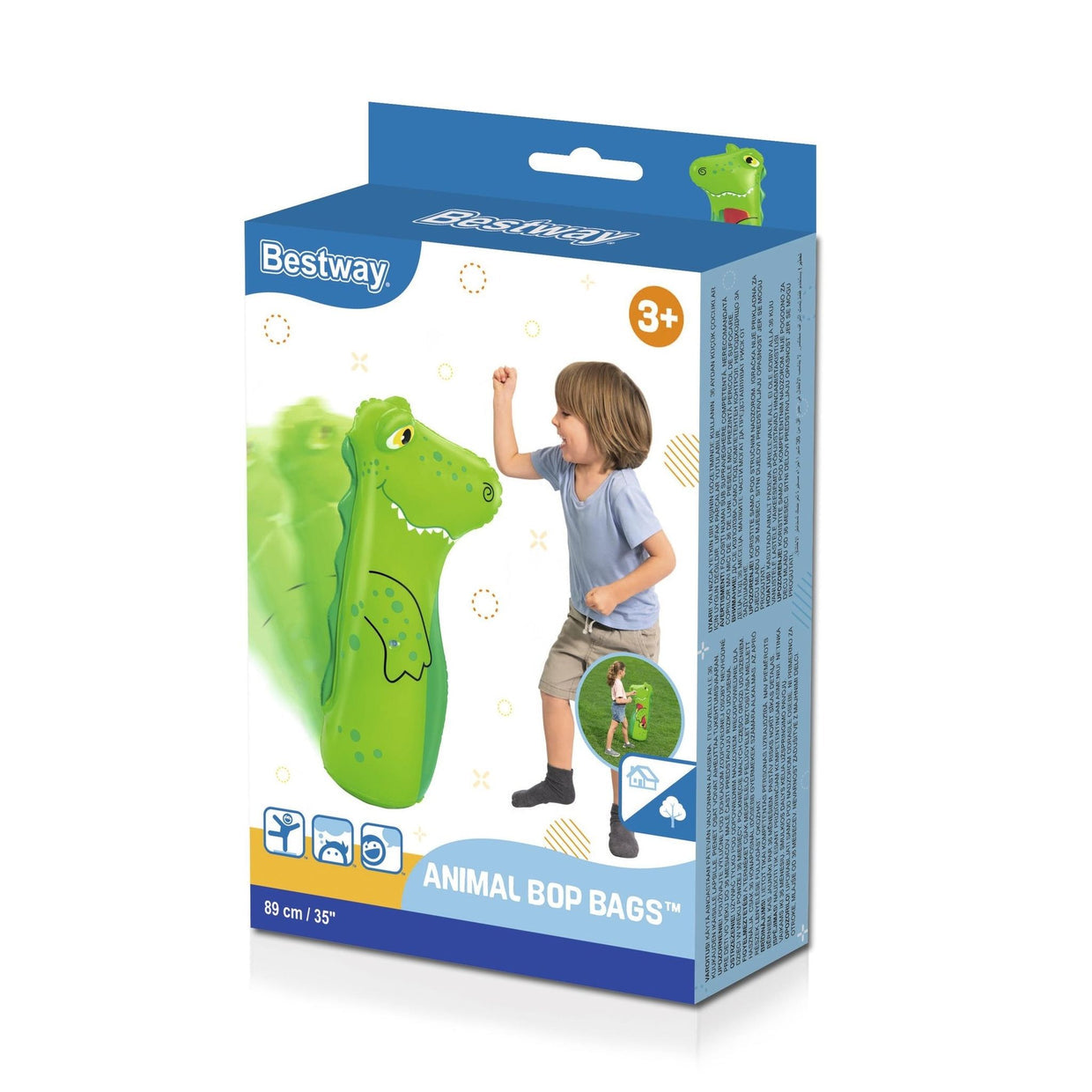 BESTWAY BOP BAGS ANIMALS AST