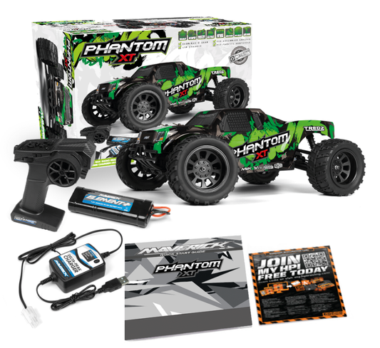 R/C MAVERICK PHANTOM XL TRUGGY GREEN