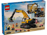 LEGO 60420 CITY YELLOW EXCAVATOR