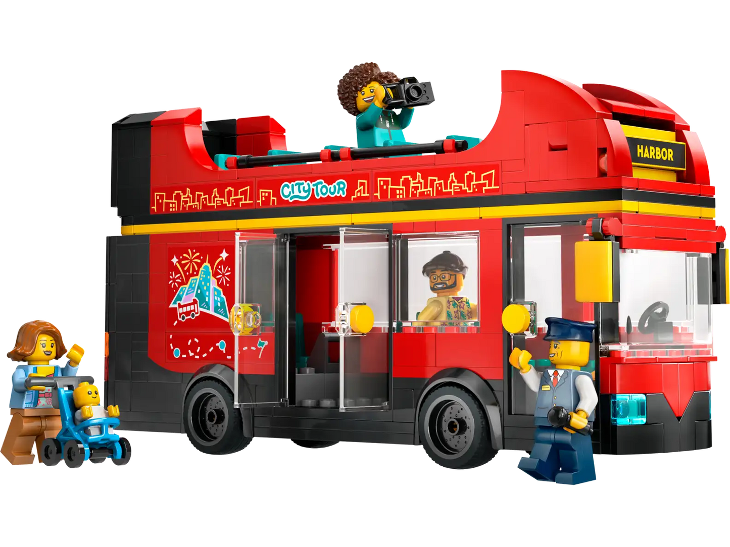 LEGO 60407 CITY RED DOUBLE DECKER BUS