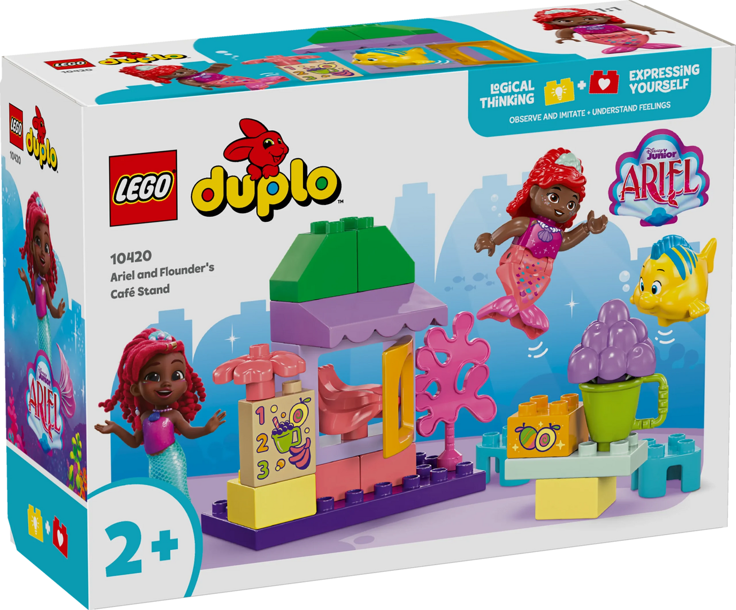 LEGO 10420 DUPLO ARIEL AND FLOUNDER CAFE