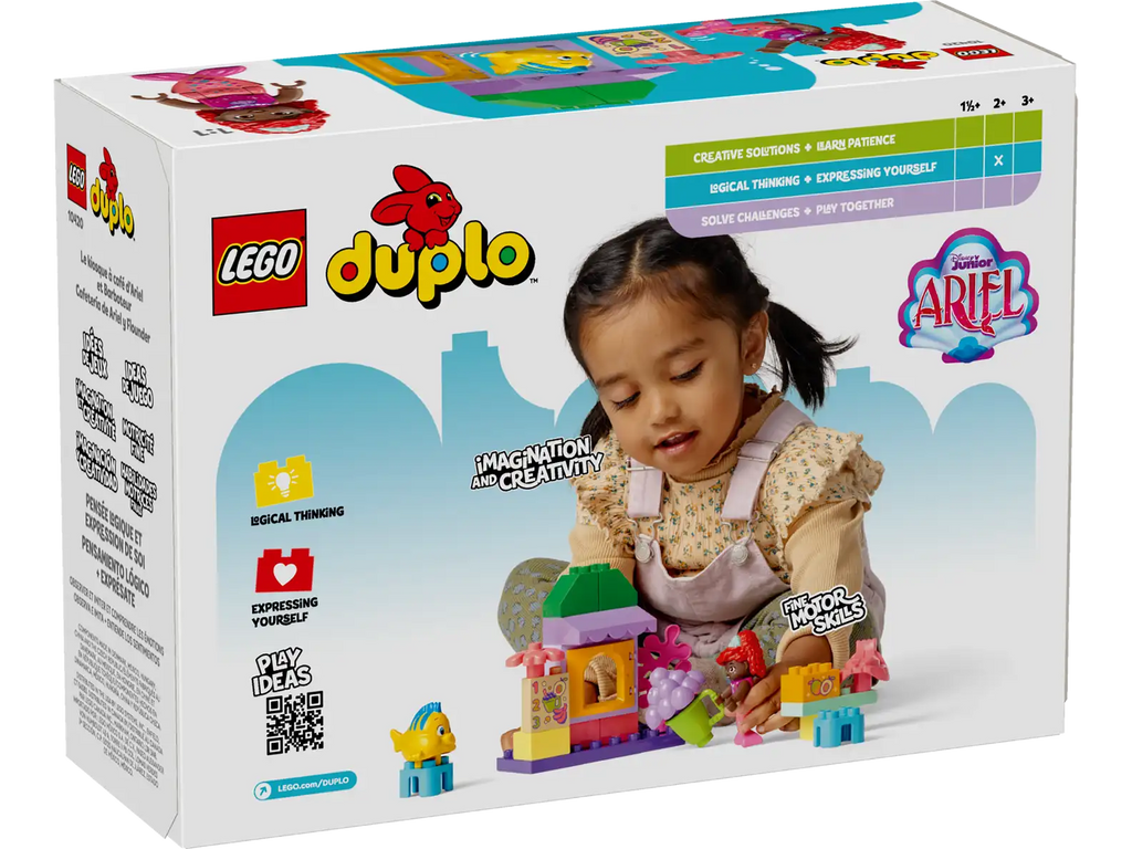 LEGO 10420 DUPLO ARIEL AND FLOUNDER CAFE