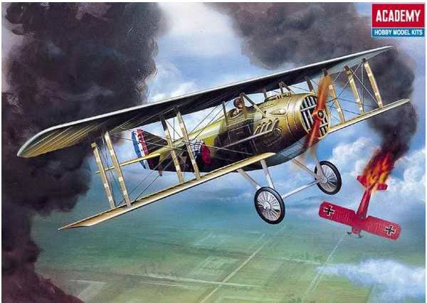 ACADEMY 1:72 SPAD XIII WWI FIGHTER