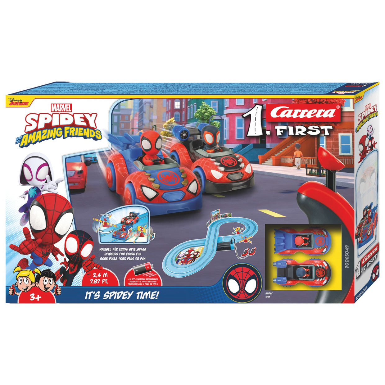 CARRERA  MY 1ST BATTERY SET SPIDEY WEB
