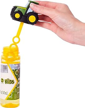JD TRACTOR TOP BUBBLE SOLUTION BOTTLE