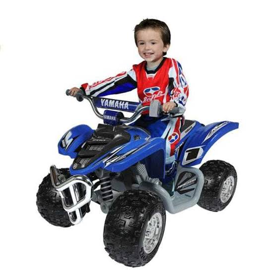 RIDE ON 12 VOLT YAMAHA RAPTOR BLUE