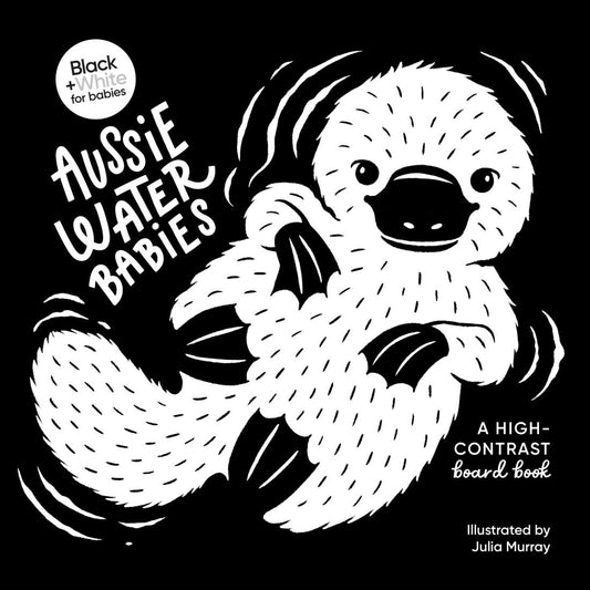 BOOK AUSSIE WATER BABIES CONTRAST COLOUR