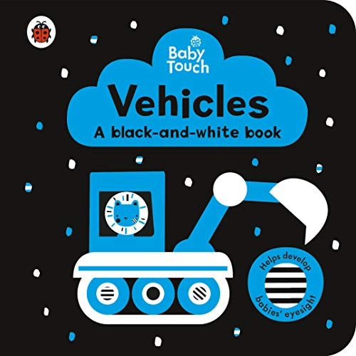 BOOK BABY TOUCH VEHICLES BLACK AND WHITE