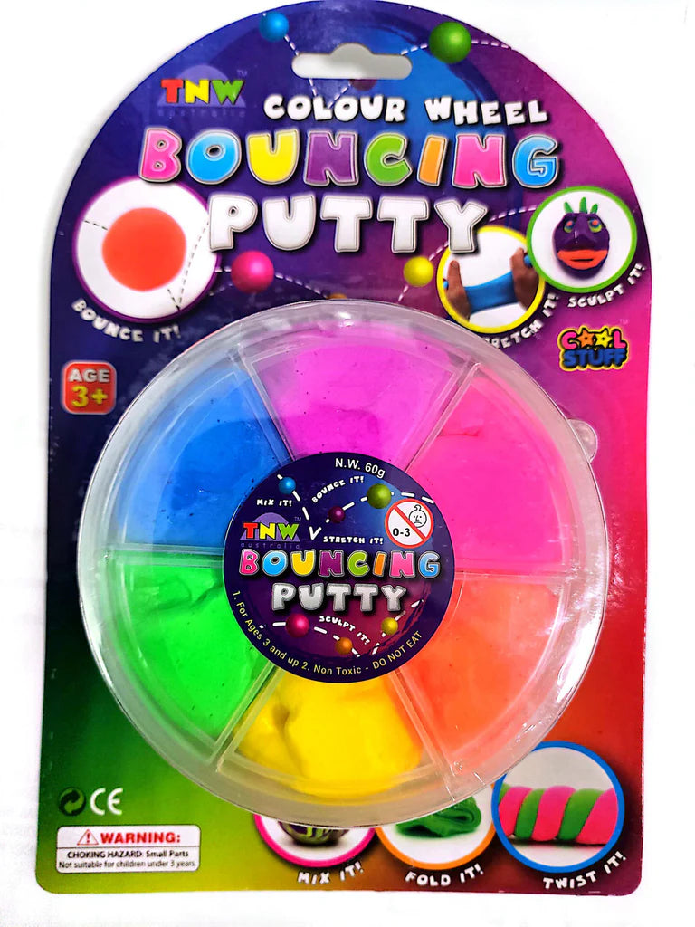 BOUNCING PUTTY COLOUR WHEEL