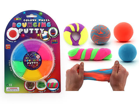 BOUNCING PUTTY COLOUR WHEEL