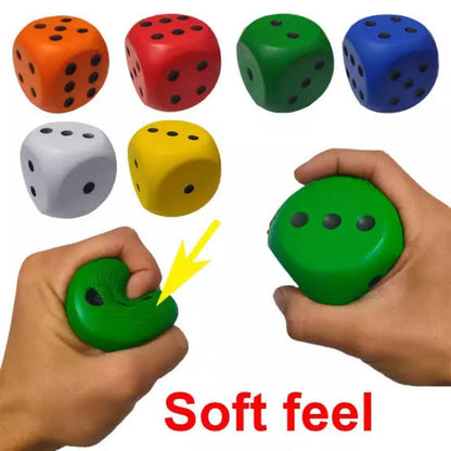 SQUEEZE STRESS DICE 60MM