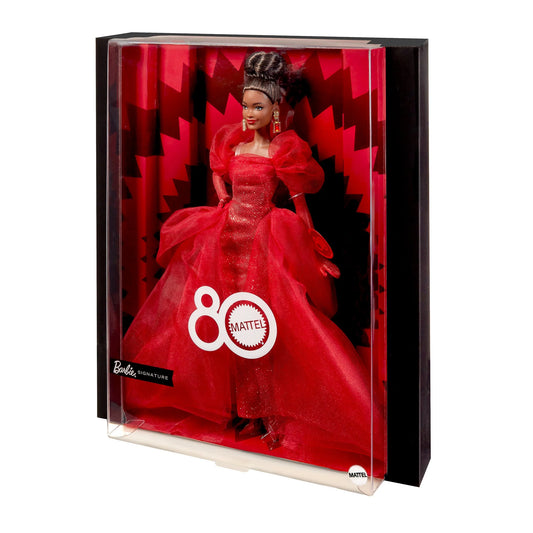 BRB MATTEL 80TH ANNIVERSARY BRUNETTE
