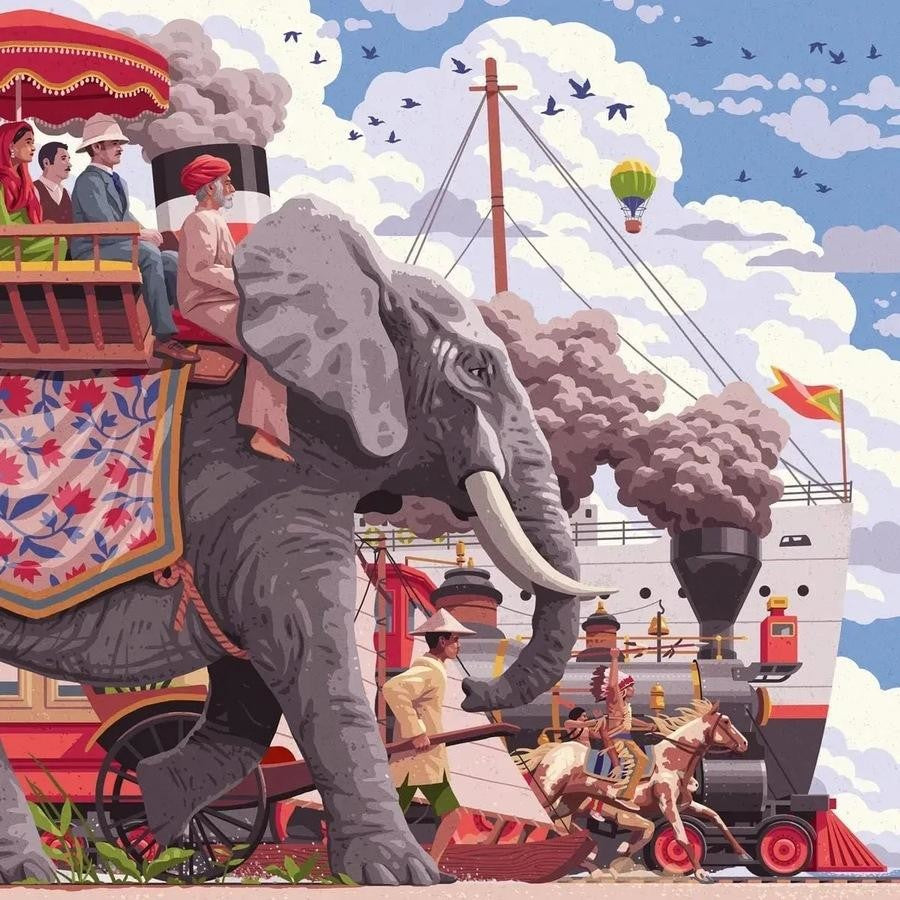 PUZZLE 750PC ART & SOUL AROUND THE WORLD