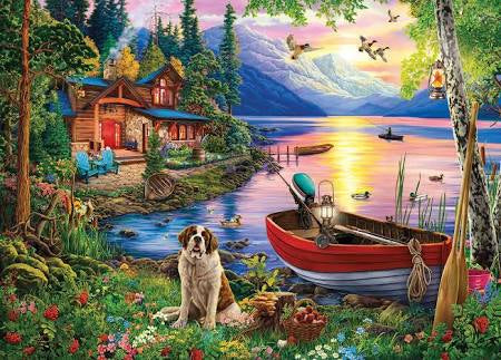 PUZZLE 1000PC WEEKEND RETREAT