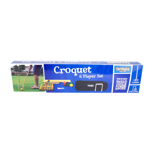 FORMULA CROQUET 6 PLAYER SET