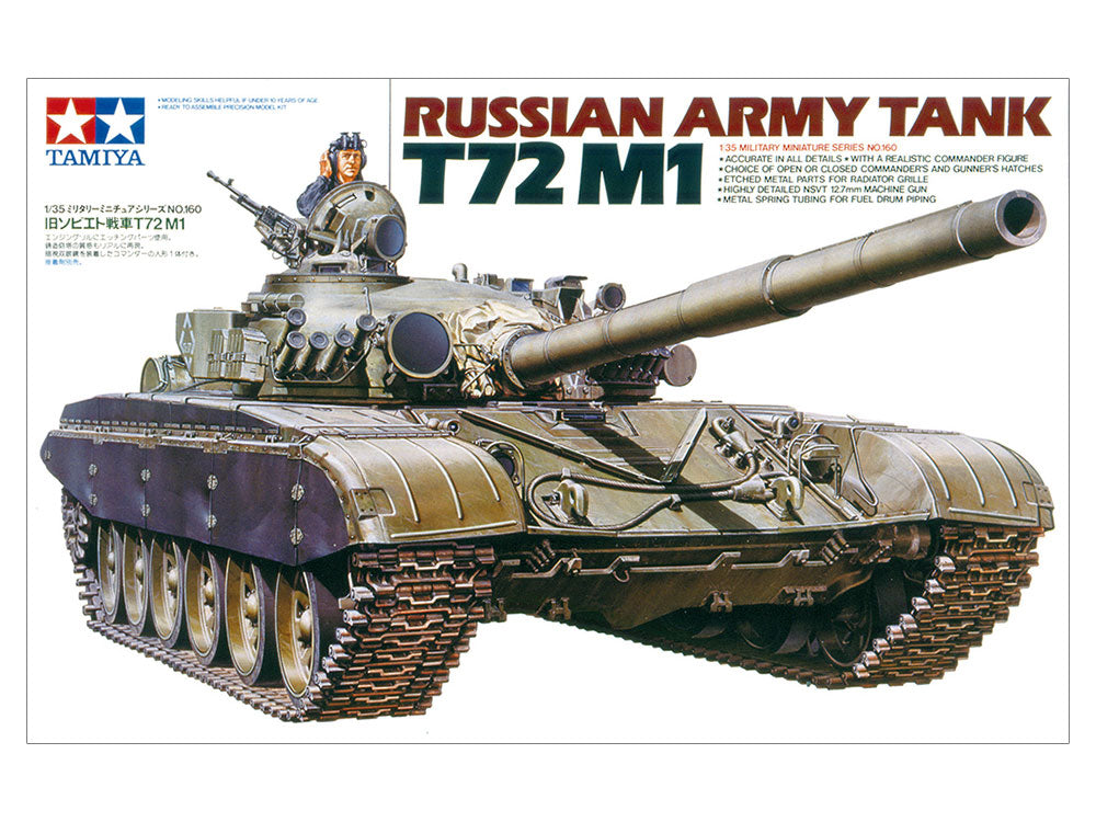 TAMIYA 1:35 RUSSIAN ARMY TANK T72M1