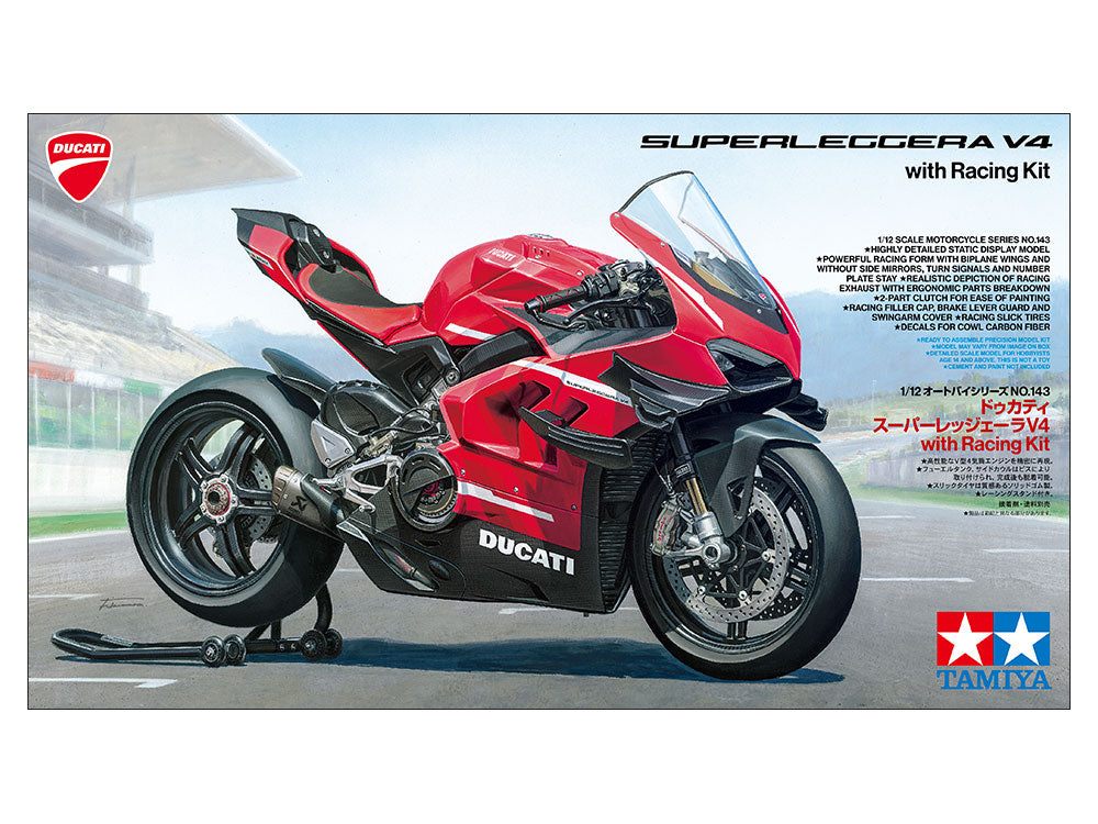 TAMIYA 1:12 DUCATI SUPERLEGGERA V4 W KIT