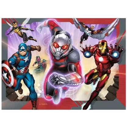 PUZZLE 4 IN A BOX MARVEL AVENGERS