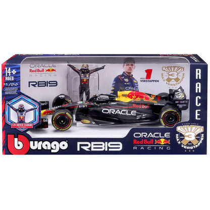 BBURAGO 1:24 D/C F1 W FIGURE REDBULL