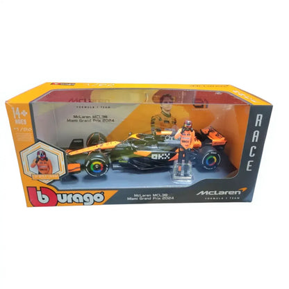 BBURAGO 1:24 D/C F1 W FIGURE MCLAREN