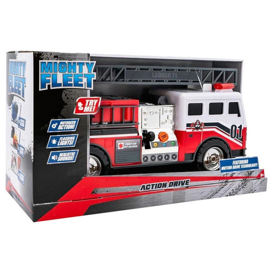 MIGHTY FLEET ACTION DRIVE FIRE TRUCK