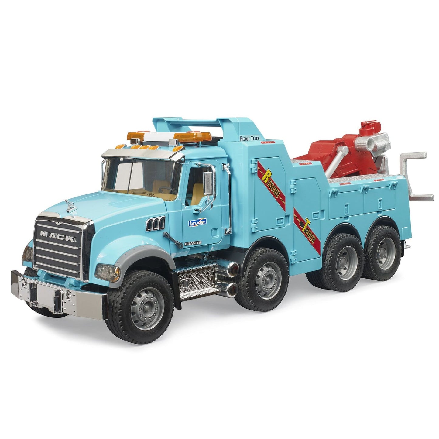 BRUDER MACK GRANITE HEAVY HAULER TOW TRU