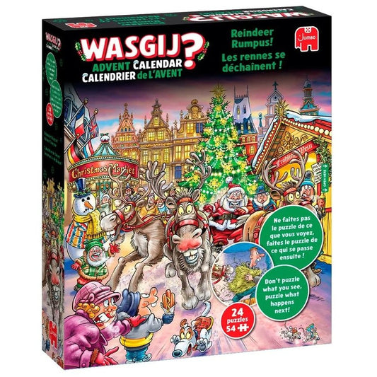 WASGIJ XMAS ADVENT CALENDAR REINDEER