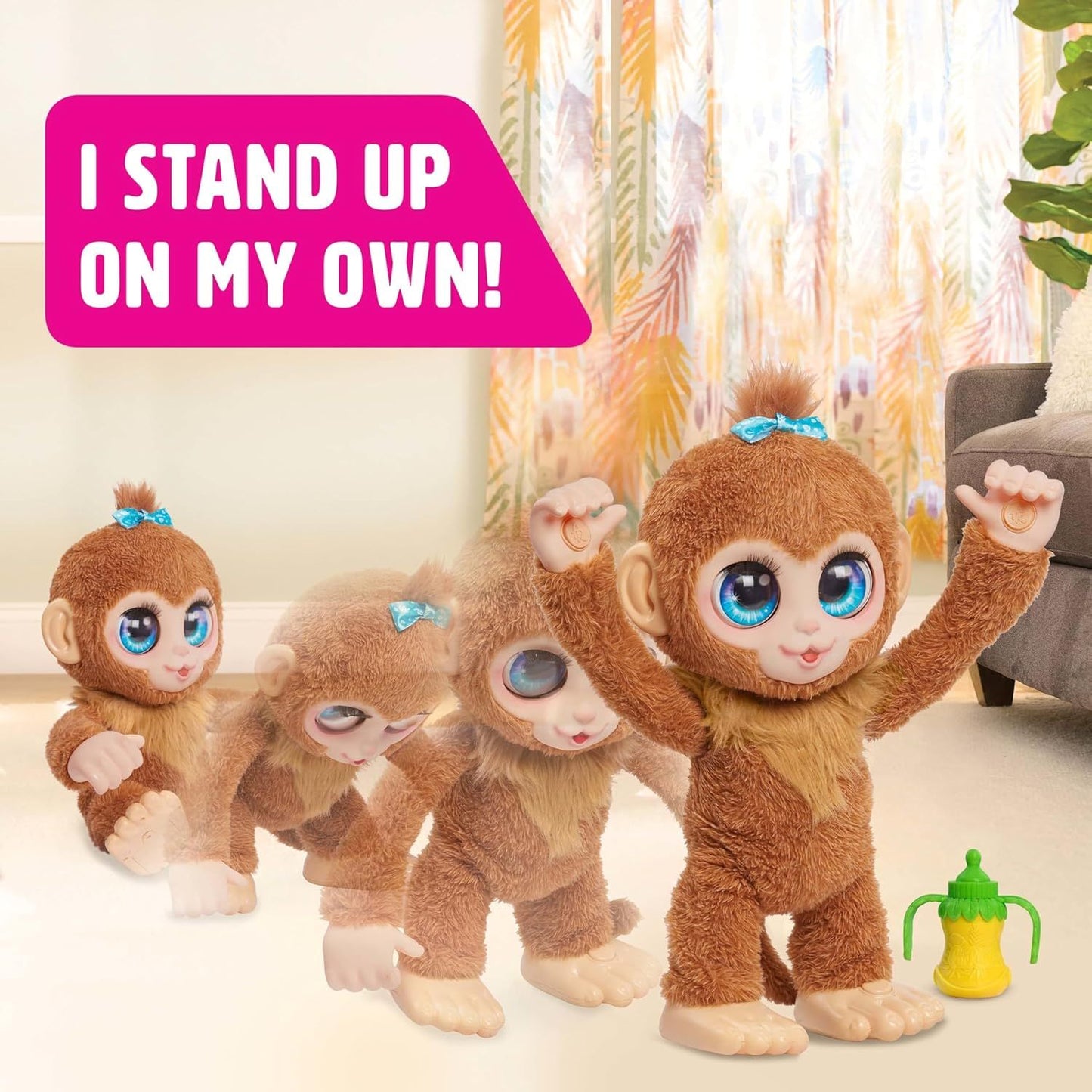 FURREAL PEANUT THE PLAYFUL MONKEY