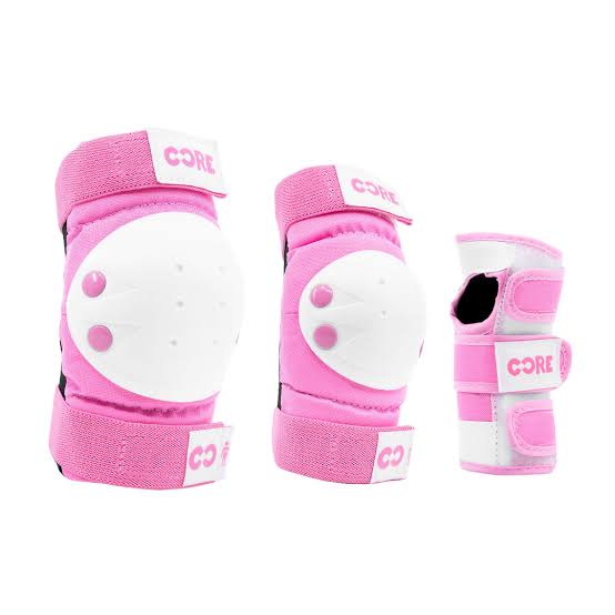 CORE PROTECTION JNR TRIPLE PAD SET PINK