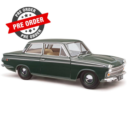 1:18 FORD CORTINA GT 500 IVY GREEN