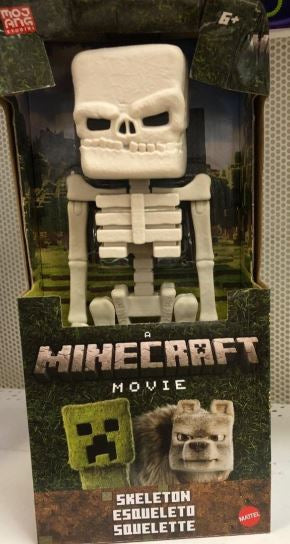 MINECRAFT MOVIE LARGE FIGURE SKELETON
