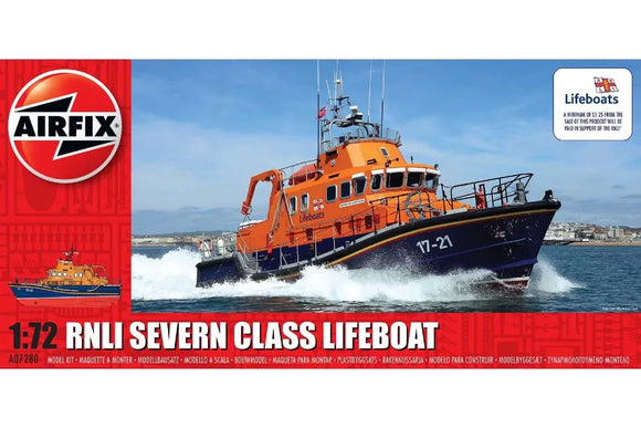 AIRFIX 1:72 RNLI SEVERN CLASS LIFEBOAT