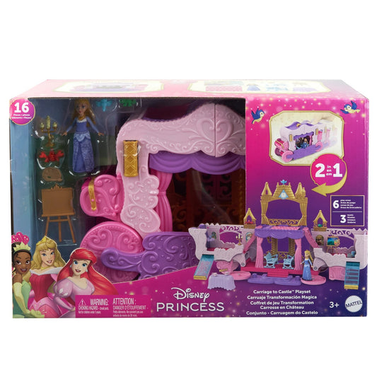 Disney Princess Carriage To Castle Set