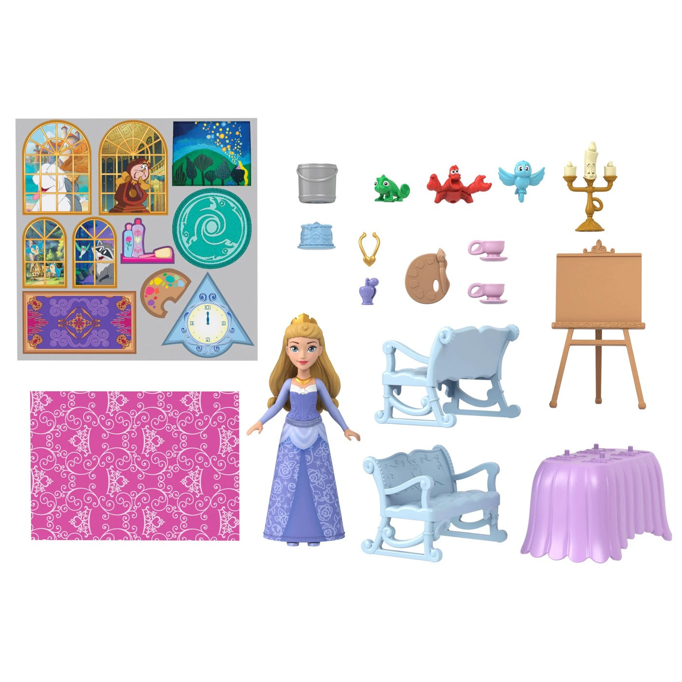 Disney Princess Carriage To Castle Set