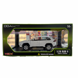 D/C 1:24 TOYOTA RAV 4 WHITE