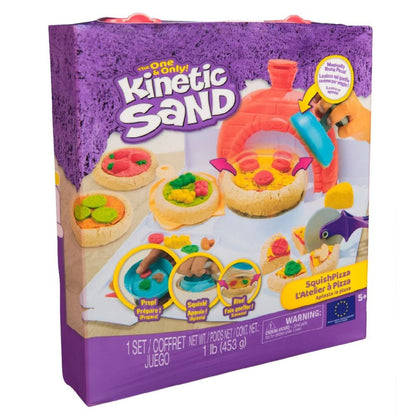 KINETIC SAND SQUISH PIZZA SET