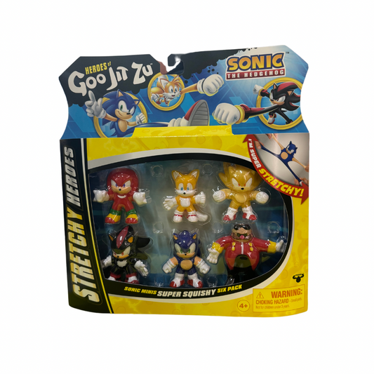 HERO GOO JIT ZU SONIC S4 MINI 4 PACK AST